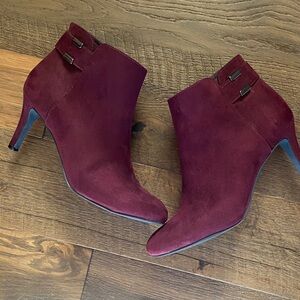 Alfani Step Flex Women's Wine Heeled Boots